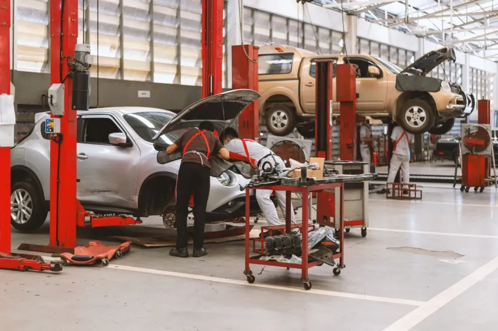 Garage automobile à Saint-Georges-de-Reneins
