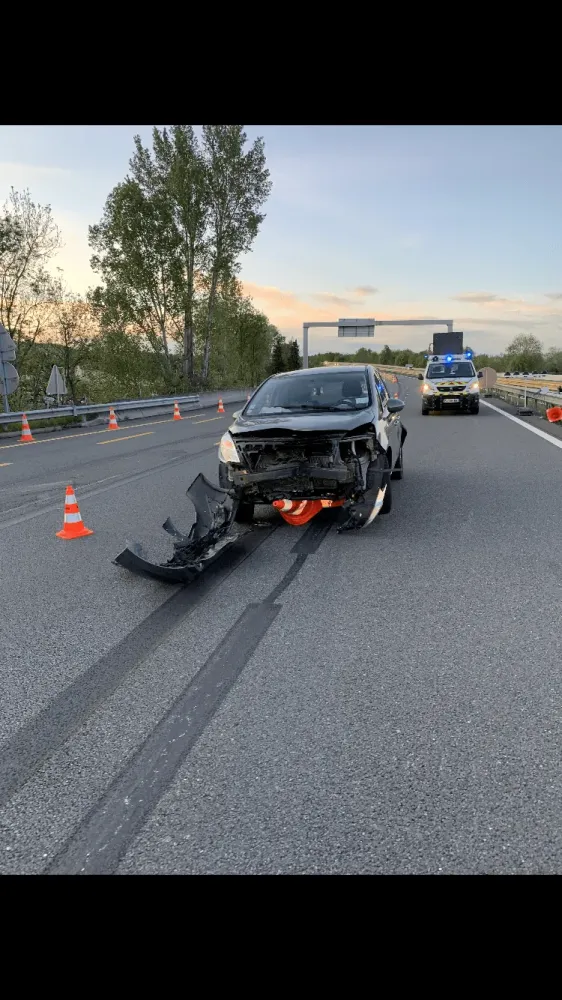 véhicule accidenté